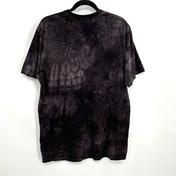 THE MOUNTAIN 2013 Men's Black Tie Dye Colorful Pitbull Love T-Shirt Size Medium - Picture 2 of 3